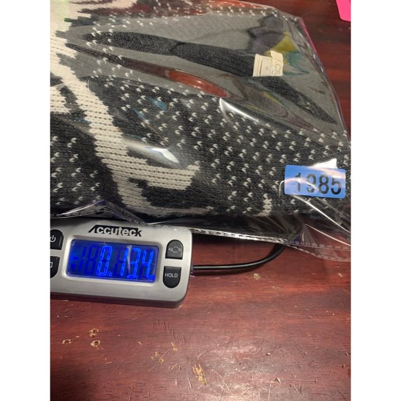 J Crew Deer Sweater V Neck Style B 3786  S Gray Cream  Deer Sweater Marino Wool - Picture 6 of 6